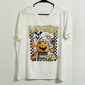 NWOT Handcrafted Halloween Town Graphic T-Shirt